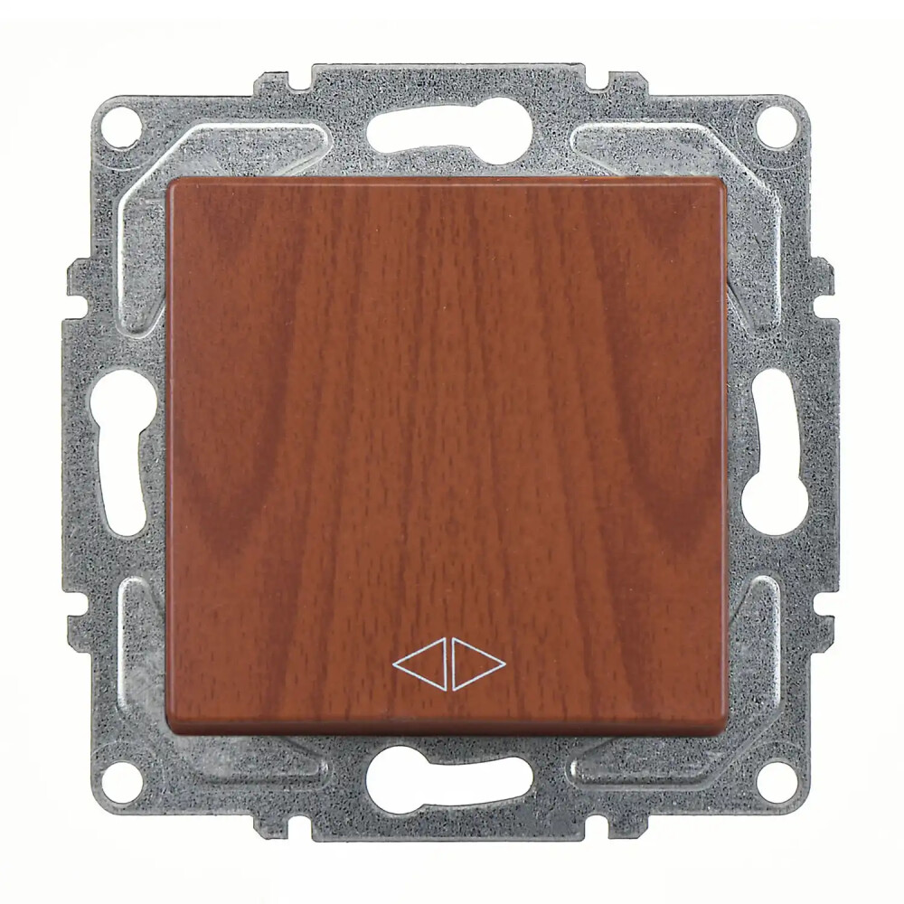 Visage Permütatör (Ara Vavien), Ceviz (Mekanizma + Tuş/Kapak) - Günsan Elektrik