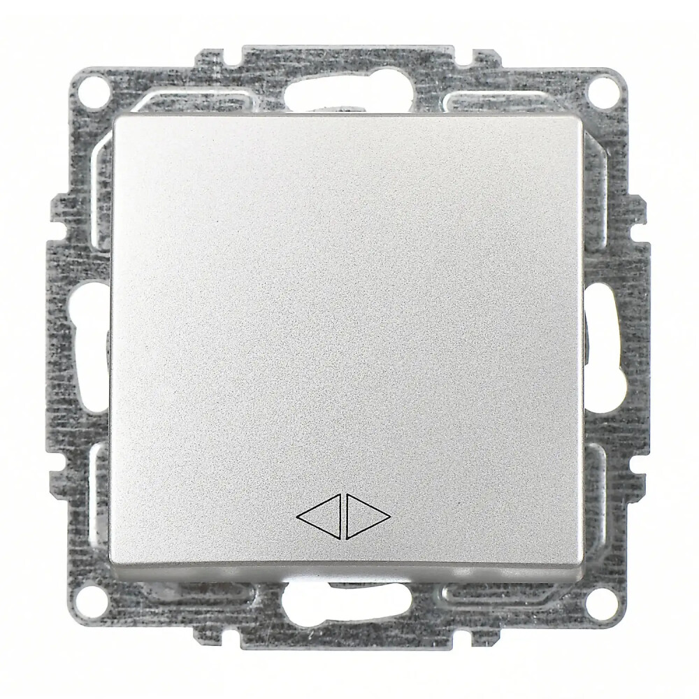 Visage Permütatör (Ara Vavien), Gümüş (Mekanizma + Tuş/Kapak) - Günsan Elektrik