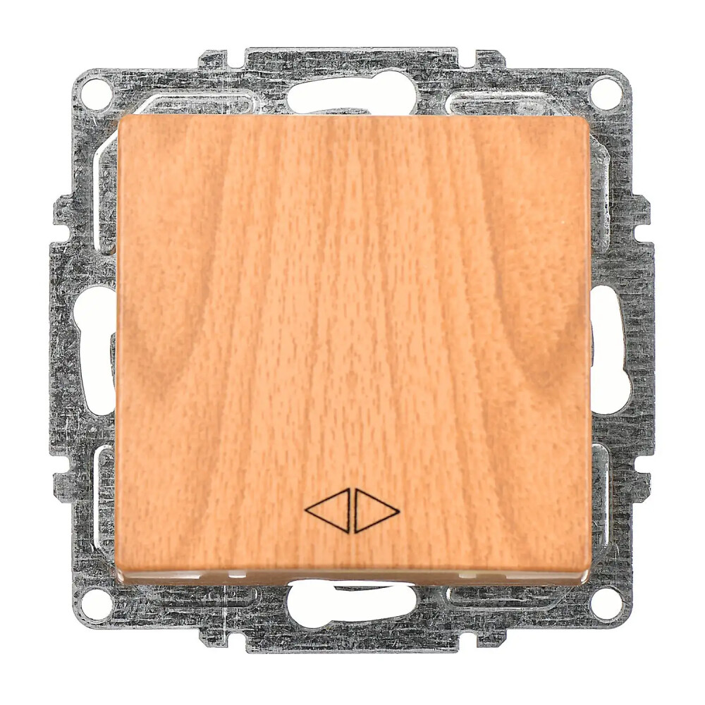 Visage Permütatör (Ara Vavien) (klipsli), Akçaağaç (Mekanizma + Tuş/Kapak) - Günsan Elektrik