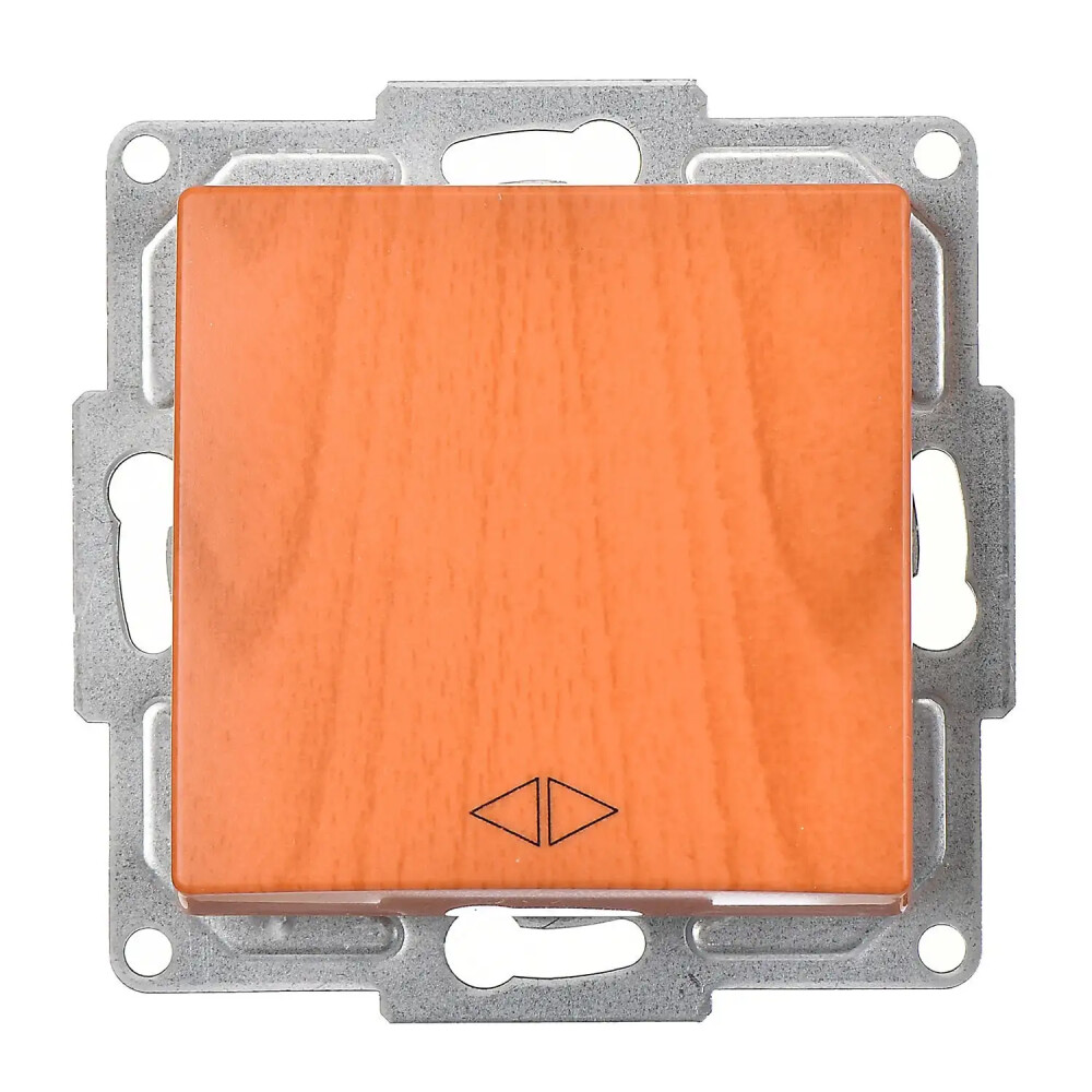 Visage Permütatör (Ara Vavien) (klipsli), Meşe (Mekanizma + Tuş/Kapak) - Günsan Elektrik