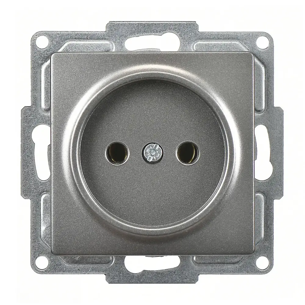 Visage Priz, Füme (Mekanizma + Tuş/Kapak) - 1