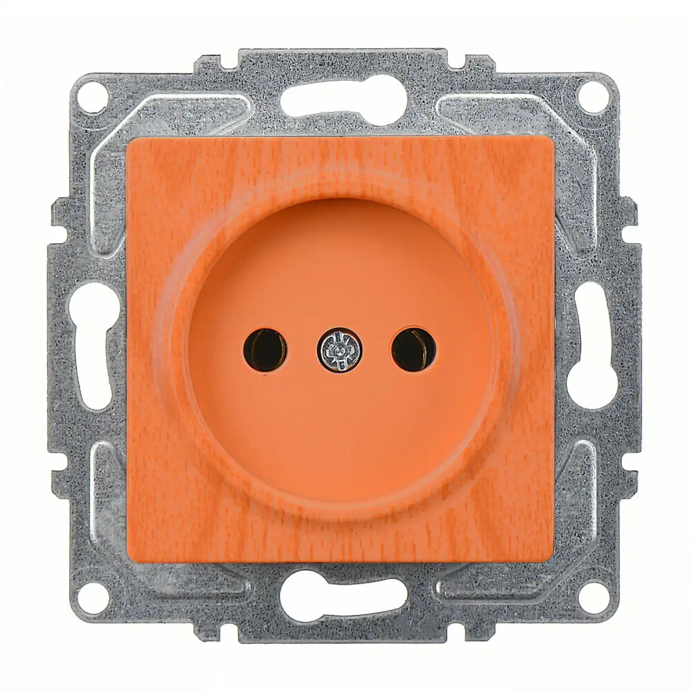 Visage Priz, Meşe (Mekanizma + Tuş/Kapak) - Günsan Elektrik