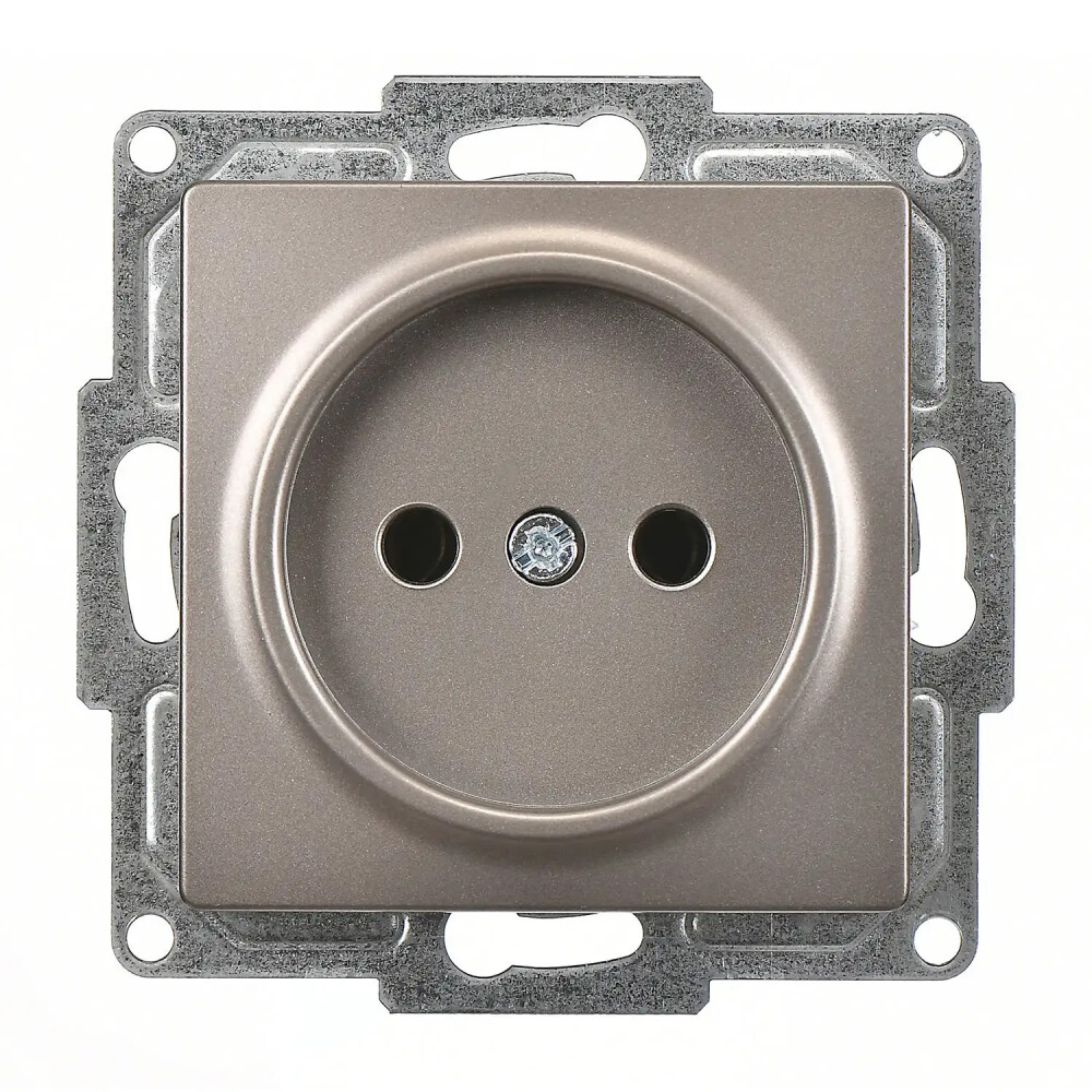 Visage Priz, Mocha (Mekanizma + Tuş/Kapak) - Günsan Elektrik