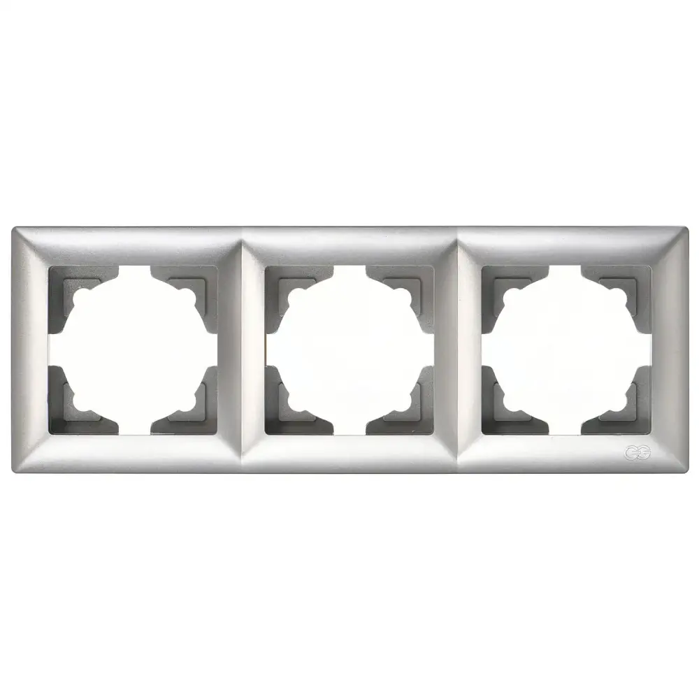Visage Üçlü Çerçeve, Gümüş 