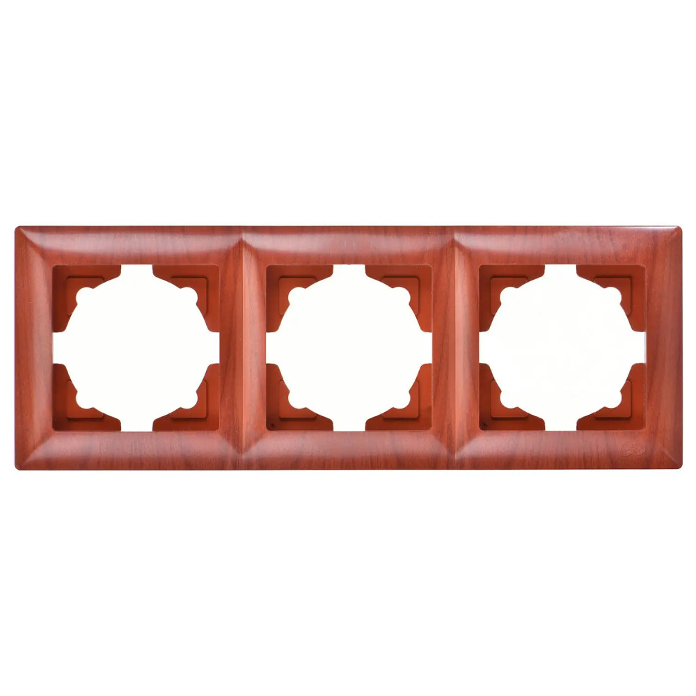 Visage Üçlü Çerçeve, Kiraz - Günsan Elektrik