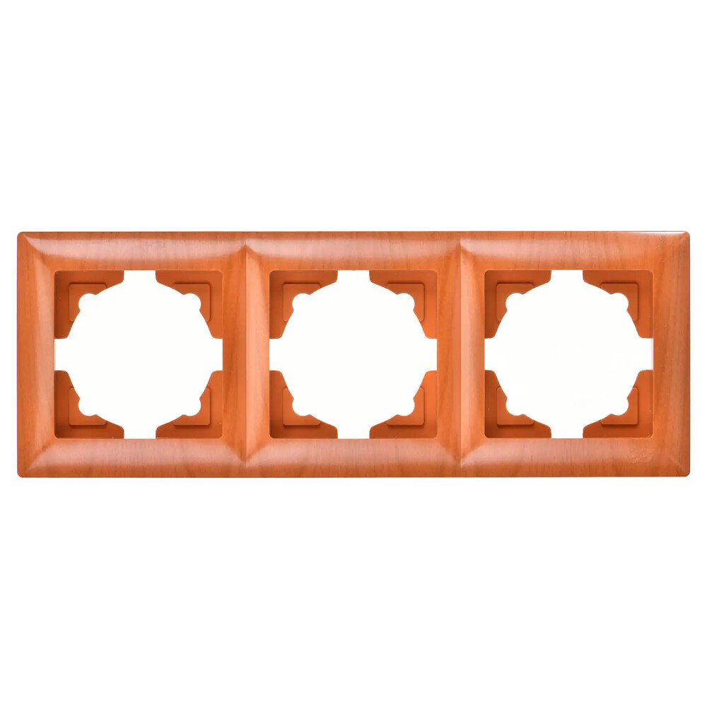 Visage Üçlü Çerçeve, Meşe - Günsan Elektrik