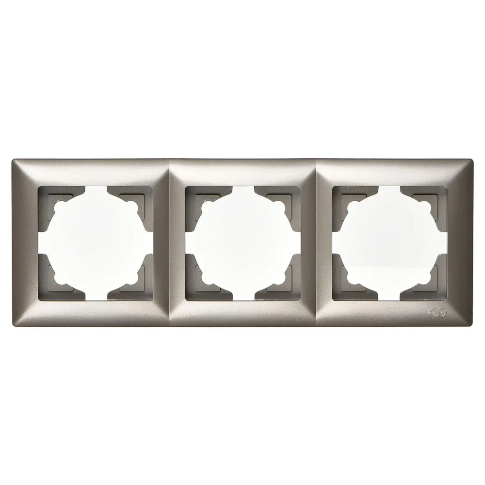 Visage Üçlü Çerçeve, Mocha - Günsan Elektrik