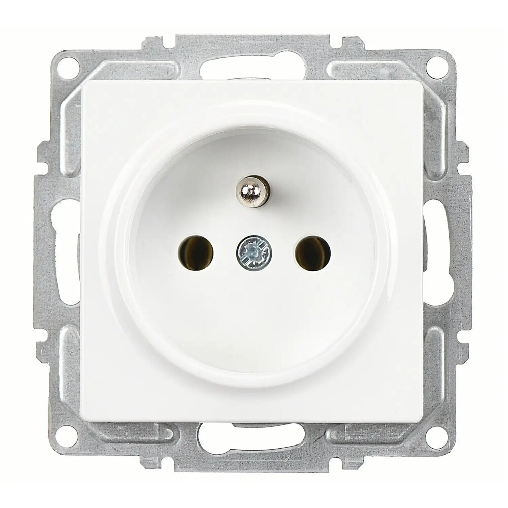 Visage UPS Priz, Beyaz (Mekanizma + Tuş/Kapak) - Günsan Elektrik