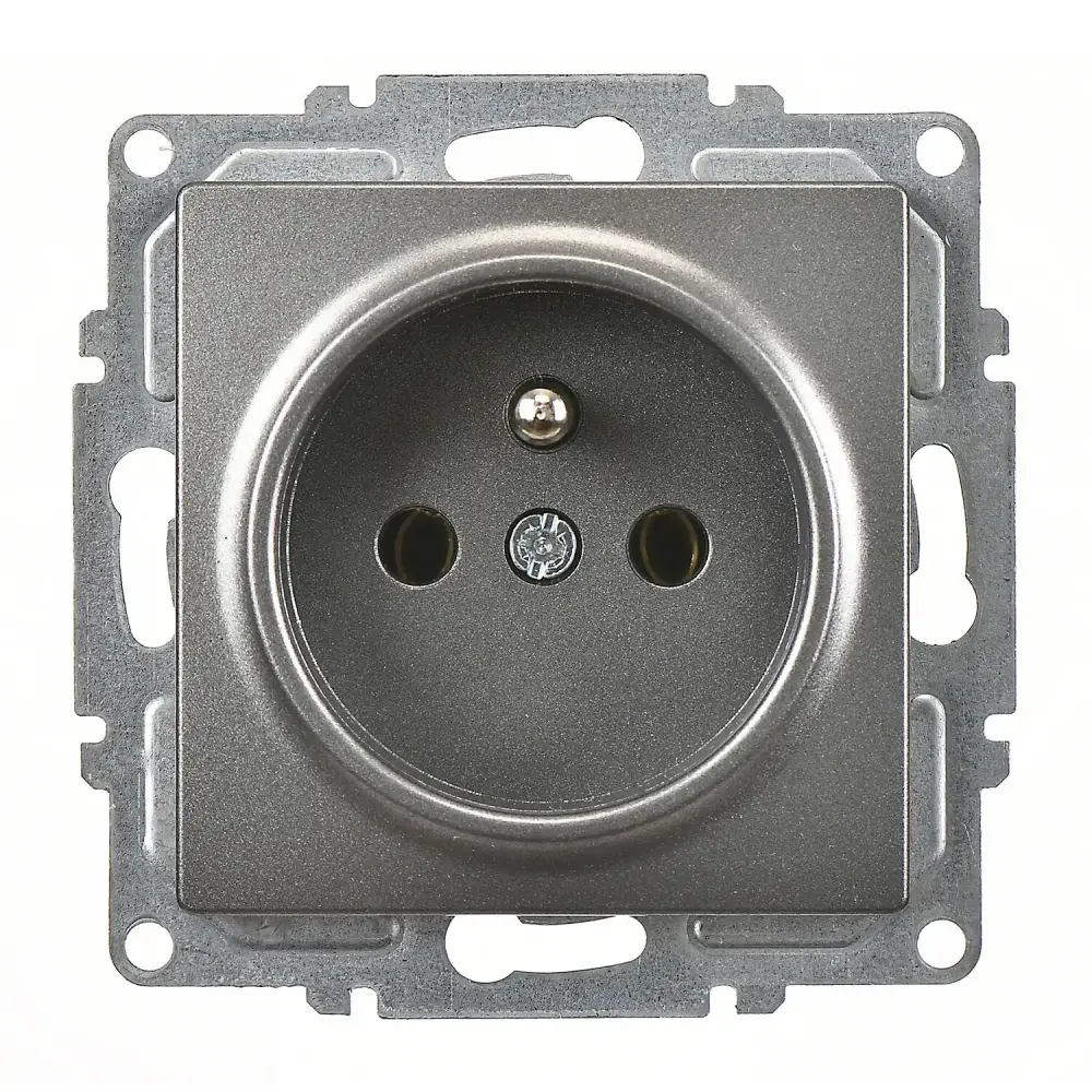 Visage UPS Priz, Füme (Mekanizma + Tuş/Kapak) - 1