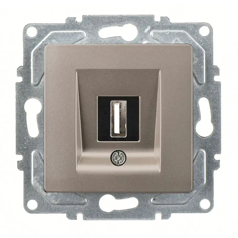 Visage USB Data Prizi, Mocha (Mekanizma + Tuş/Kapak) - 1