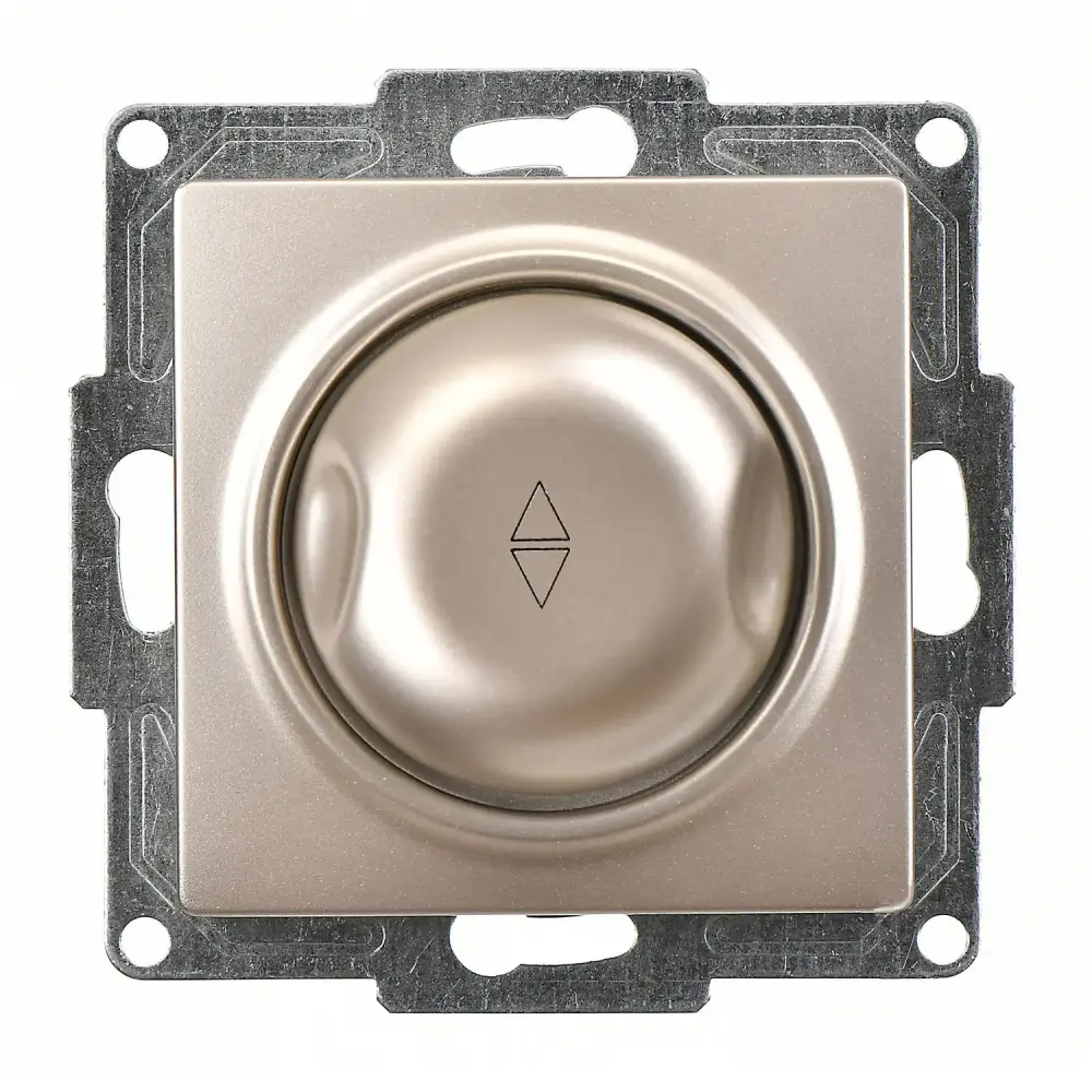Visage Vavien Dimmer 600VA, Metalik Bej (Mekanizma + Tuş/Kapak) 