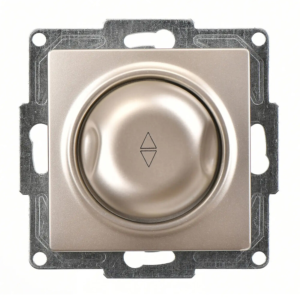 Visage Vavien Dimmer 600VA, Metalik Bej (Mekanizma + Tuş/Kapak) - Günsan Elektrik