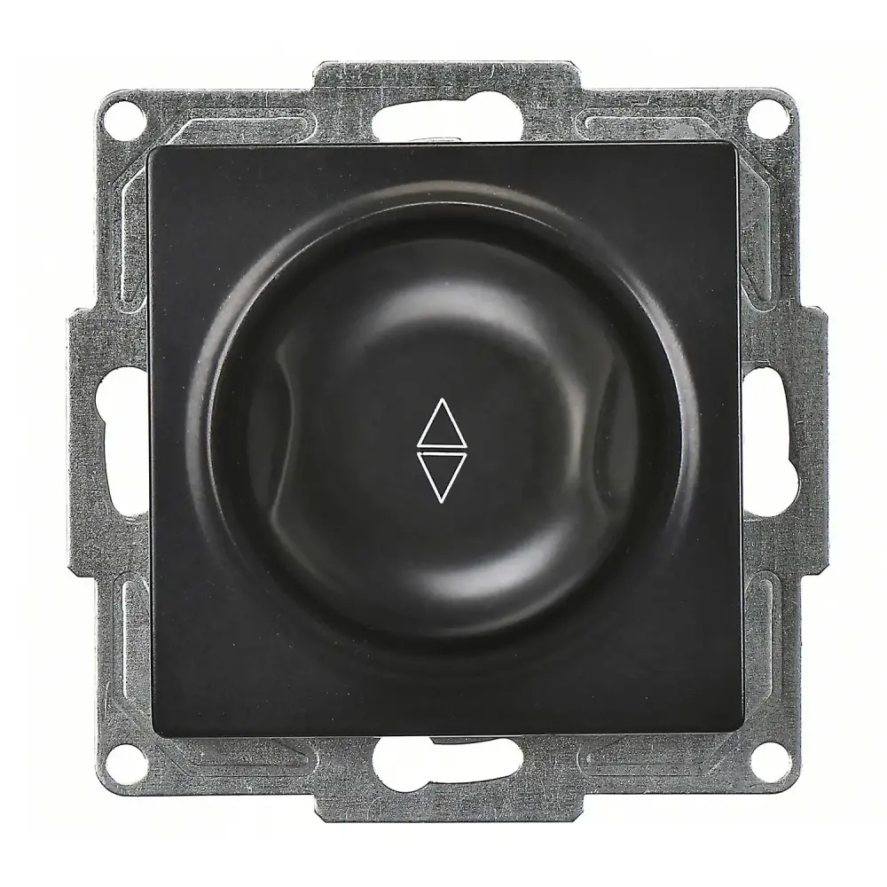 Visage Vavien Dimmer 600VA, Metalik Siyah (Mekanizma + Tuş/Kapak) 
