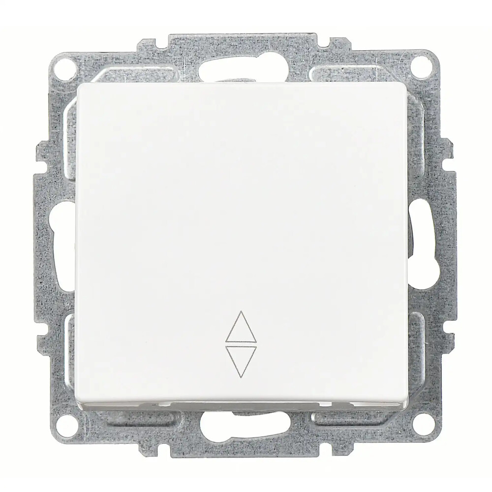 Visage Vavien (klipsli), Beyaz (Mekanizma + Tuş/Kapak) - Günsan Elektrik