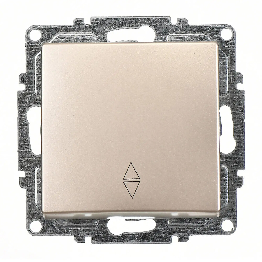 Visage Vavien (klipsli), Metalik Bej (Mekanizma + Tuş/Kapak) - Günsan Elektrik