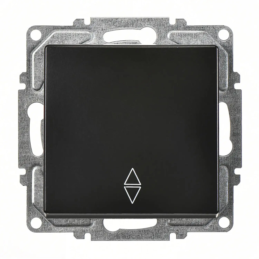 Visage Vavien, Metalik Siyah (Mekanizma + Tuş/Kapak) - Günsan Elektrik