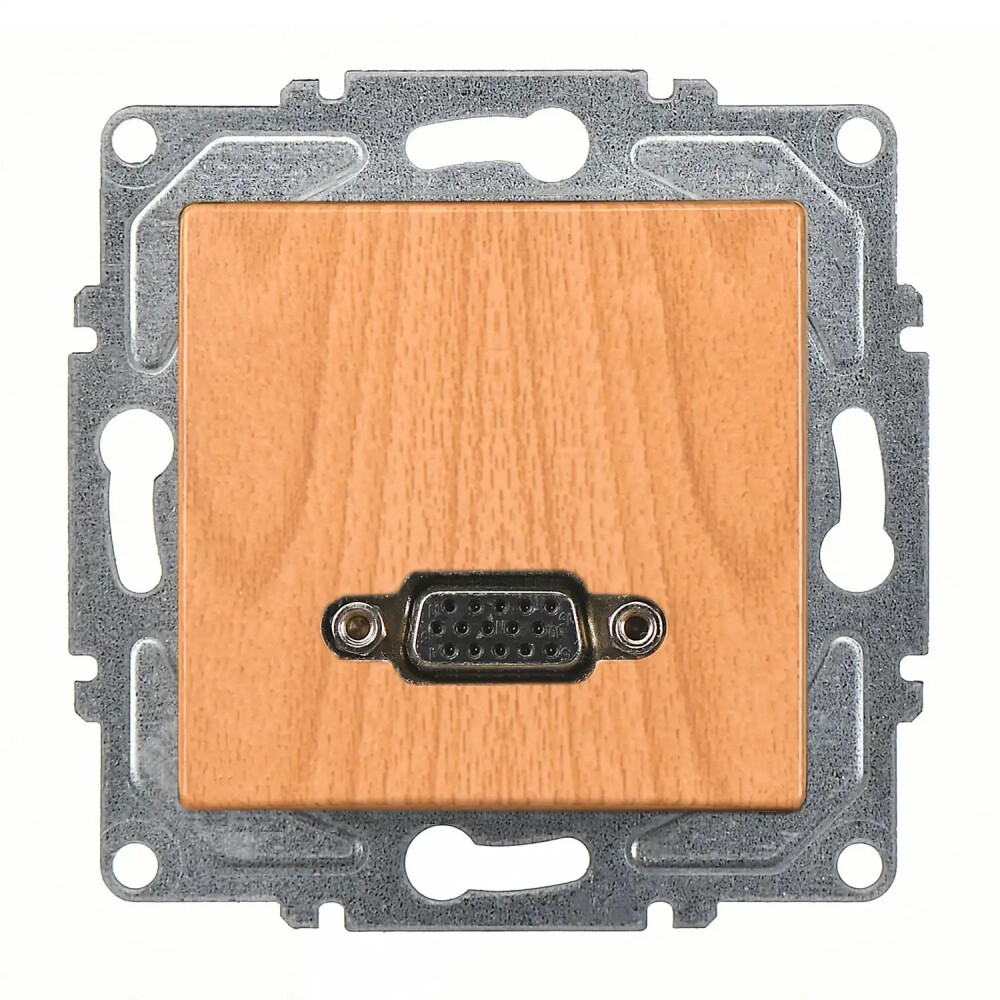 Visage VGA Prizi, Akçaağaç (Mekanizma + Tuş/Kapak) - Günsan Elektrik