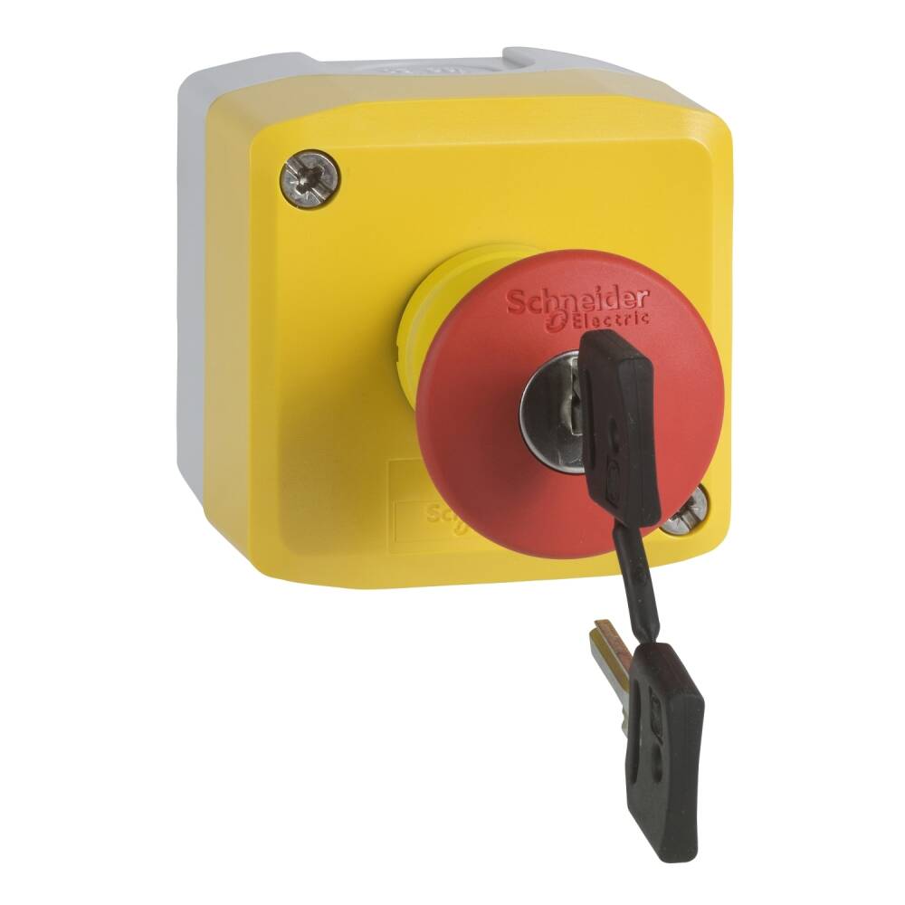 XALK188F - Sarı İstasyon - 1 Kırmızı Mantar Başlık - 1